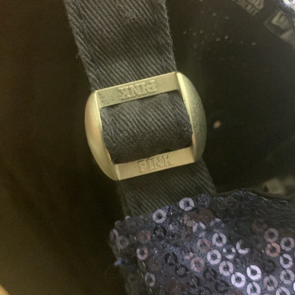 Los Angeles Chargers Women's Victoria's Secret PINK® Bling Sequin Dazzle cap - Picture 7 of 12